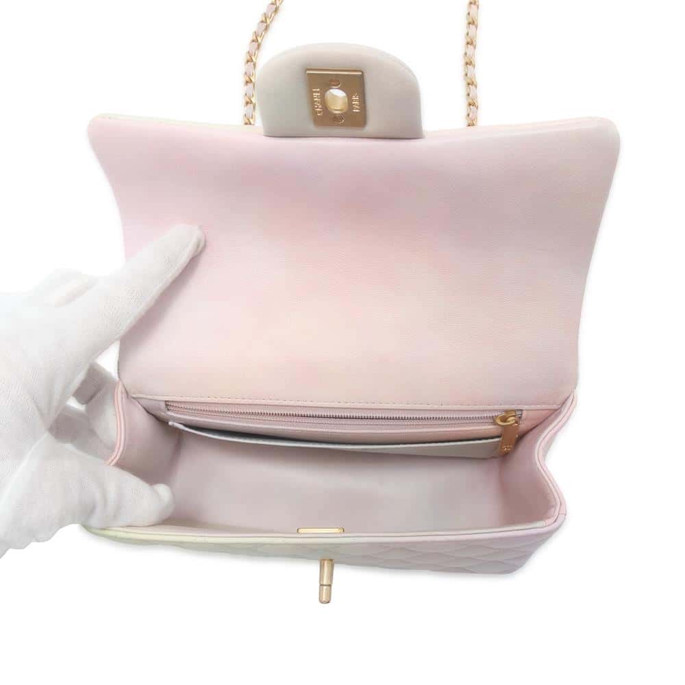 CHANEL Matelasse Gradation2awyChainShoulder MulticolorAS2431 Lambskin
