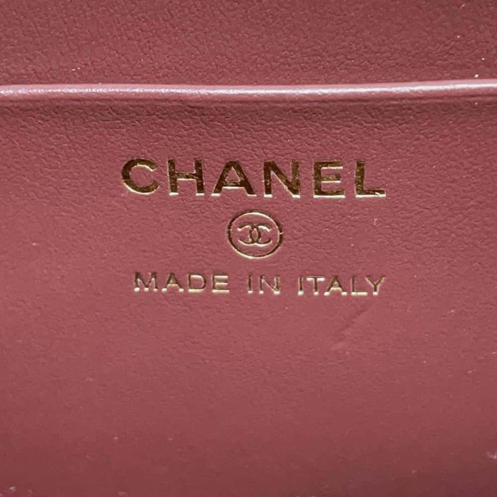 CHANEL Matelasse Timeless Classic ChainClutch BlackAP4016 Caviar Leather