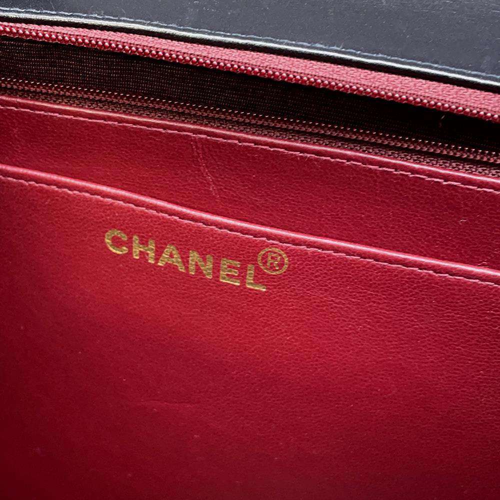CHANEL Jumbo Matelasse ChainShoulder BlackA01094 Lambskin Size 34