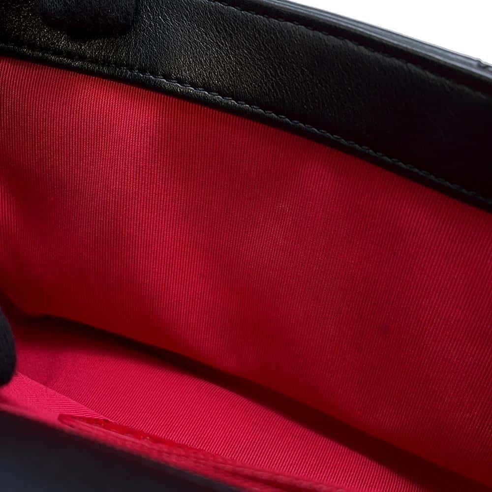 CHANEL Logo ChainShoulder Bag BlackAS4190 Lambskin