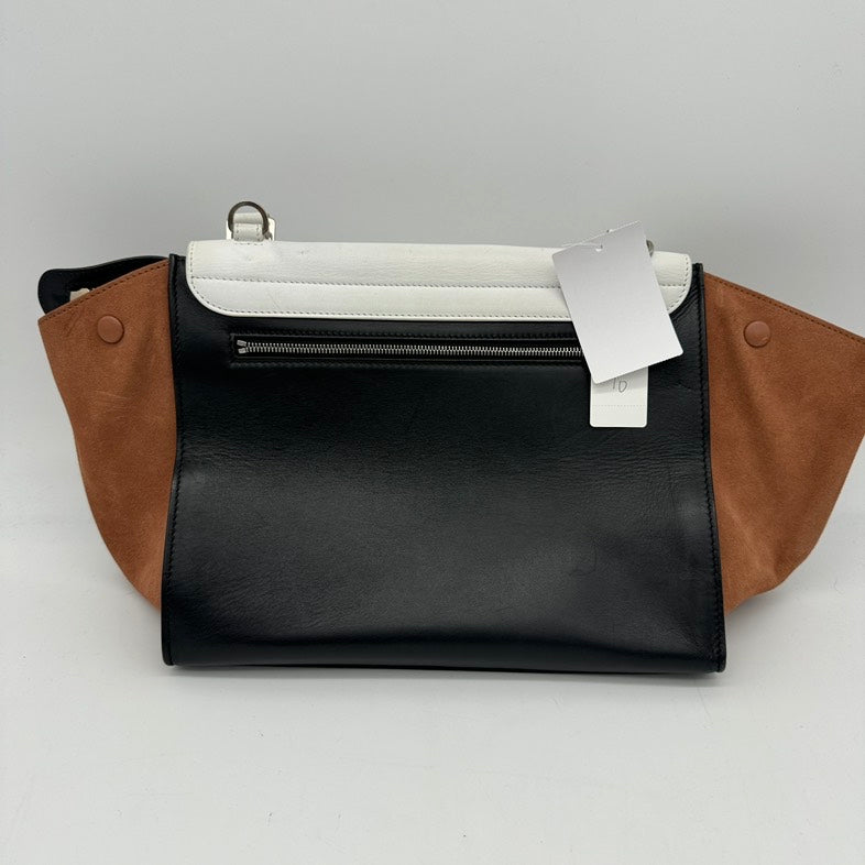 Celineline Tricolor Leather Shoulder Bag Medium