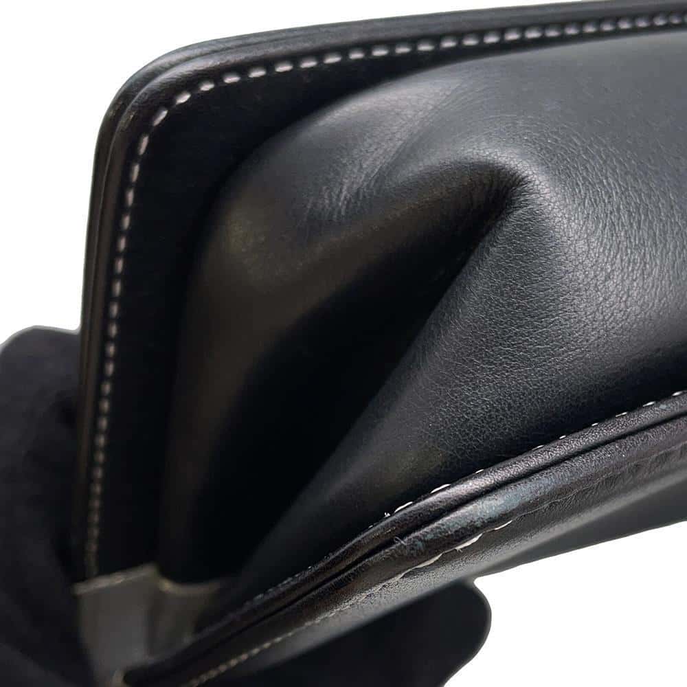 CHANEL Boy Chanel ChainShoulder Bag Black/SiLouis Vuittoner Leather