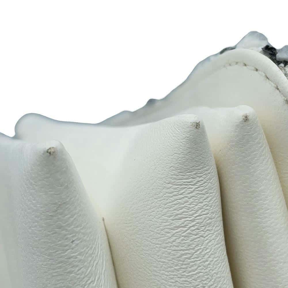 CHANEL 2wayChainShoulder WhiteAS4284 Tweed Leather