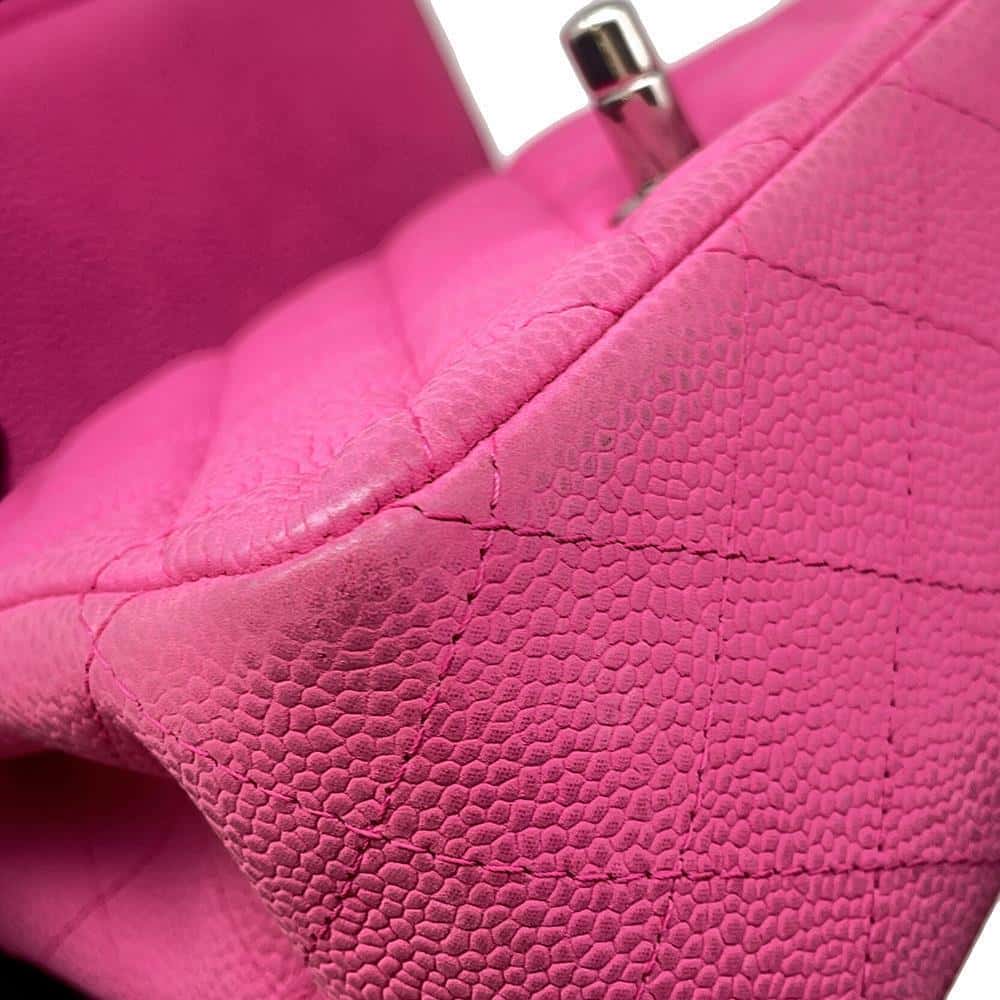 CHANEL Matelasse ChainShoulder PinkA35200 Soft Caviar Leather