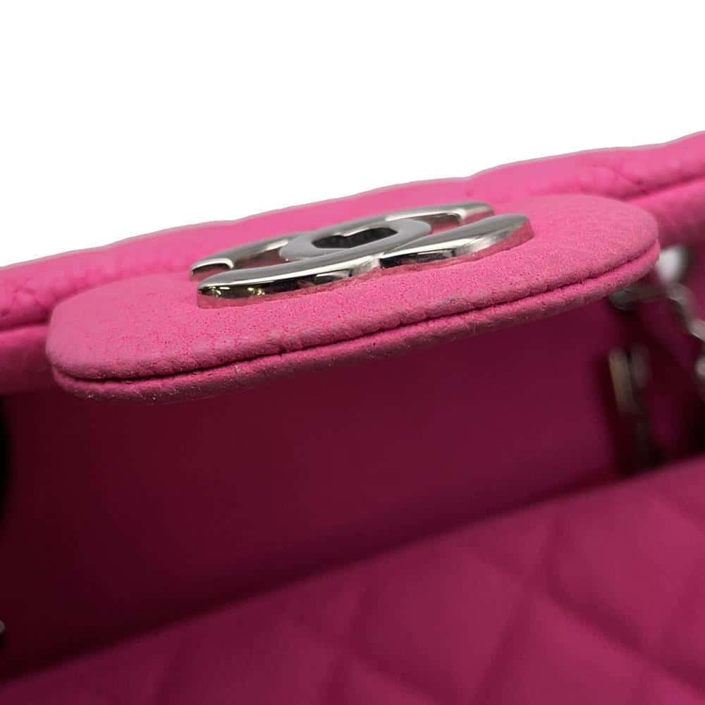CHANEL Matelasse ChainShoulder PinkA35200 Soft Caviar Leather