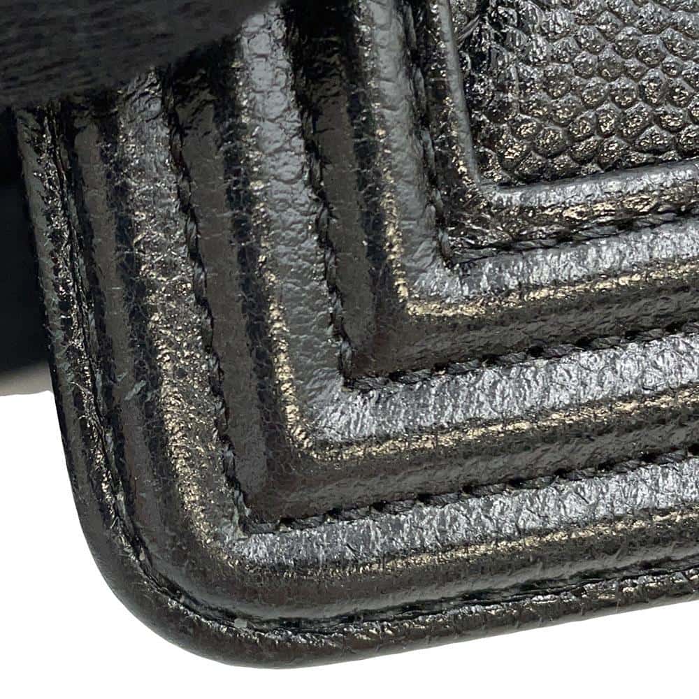 CHANEL Boy Chanel ChainShoulder Bag BlackA67364 Caviar Leather Size Mini