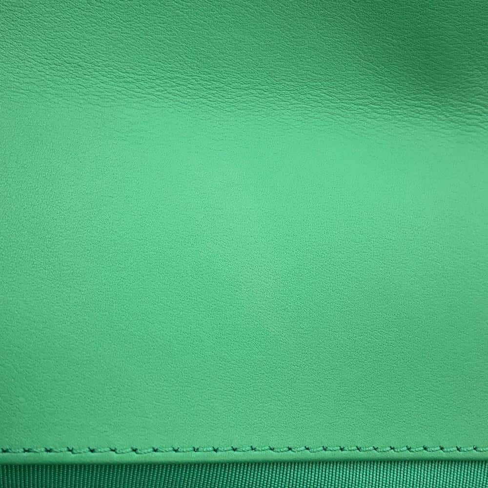 CHANEL Boy Chanel ChainShoulder Bag GreenA67086 Lambskin Size 25