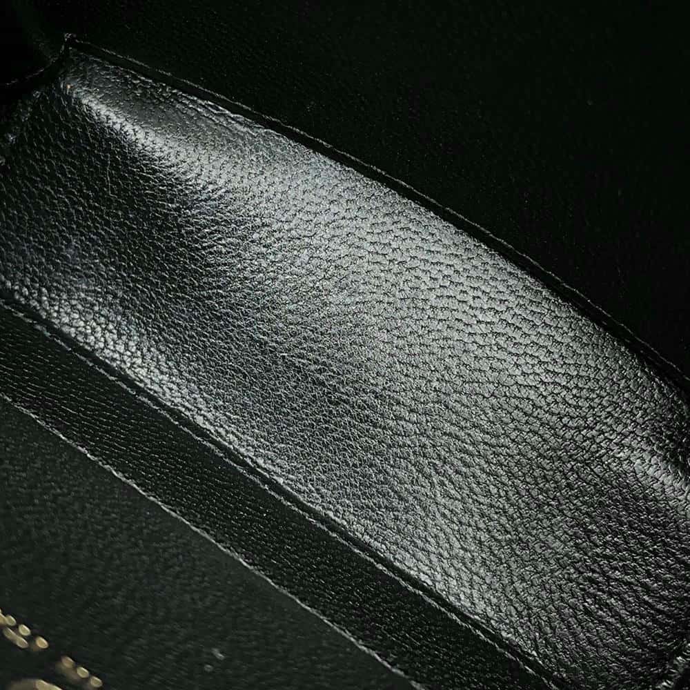 CHANEL CCFiligree Mini ChainShoulder BlackA84452 Lambskin