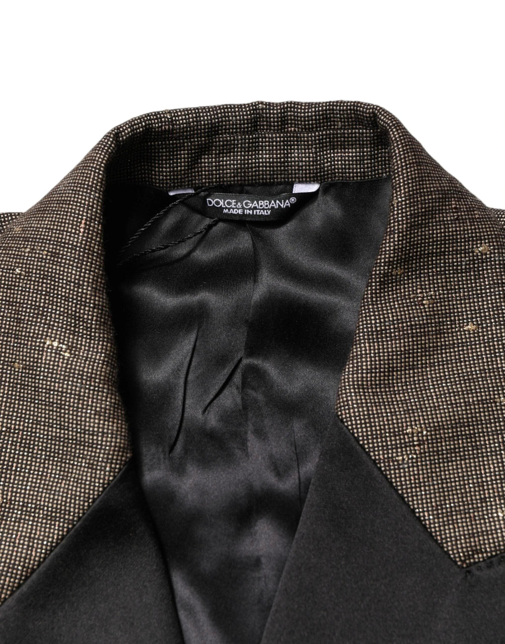 Dolce & Gabbana Gray Double Breasted 2 Button Jacket Blazer
