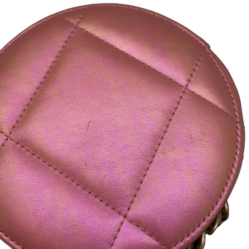 CHANEL 19 Round 2wayShoulder PinkAP0945 Lambskin