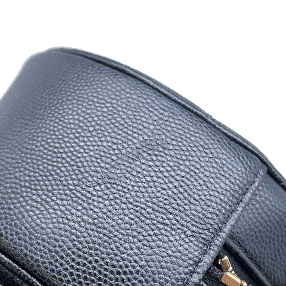 CHANEL Matelasse Round ChainShoulder Bag BlackAP0245 Caviar Leather