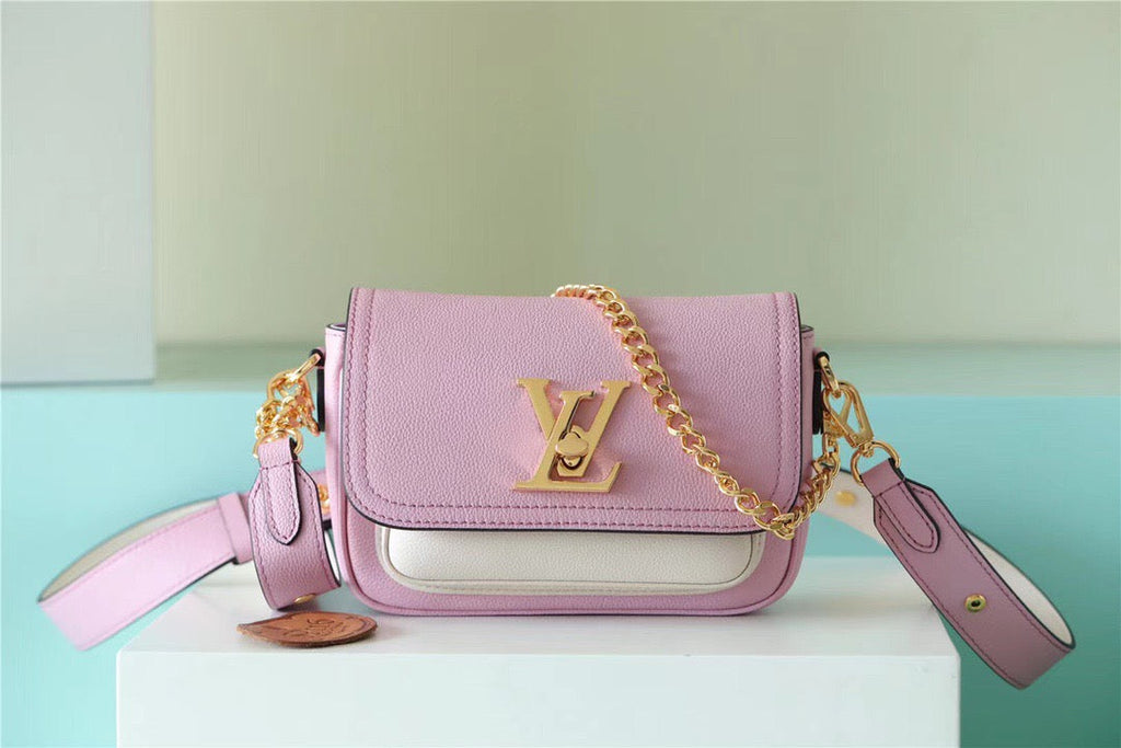 Louis Vuitton Lockme Tender Pink For Women, WomenÃƒÂ¢Ã¢â€šÂ¬Ã¢â€žÂ¢s Handbags, Shoulder And Crossbody Bags 7.5in/19cm Louis VuittonÃƒâ€šÃ‚Â 