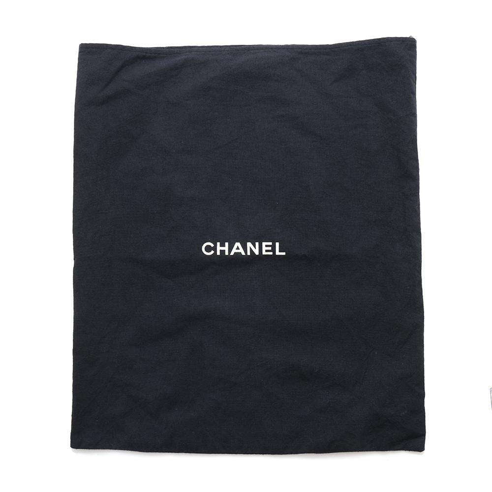 CHANEL Double FaCeline Matelasse ChainShoulder Black Lambskin