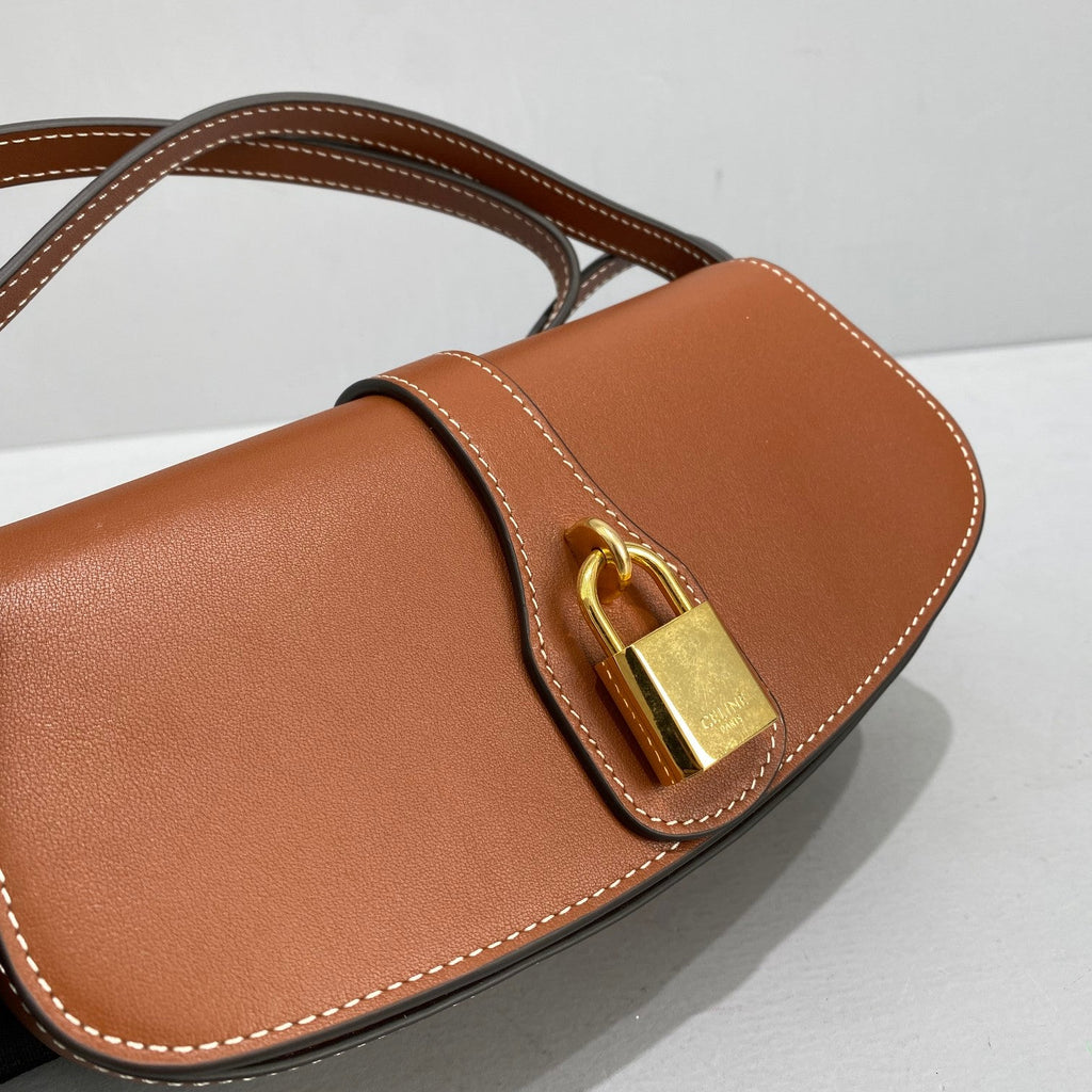 GLAMI Clutch On Strap Brown For Women 7in/18cm 10I593DQ1.04LU