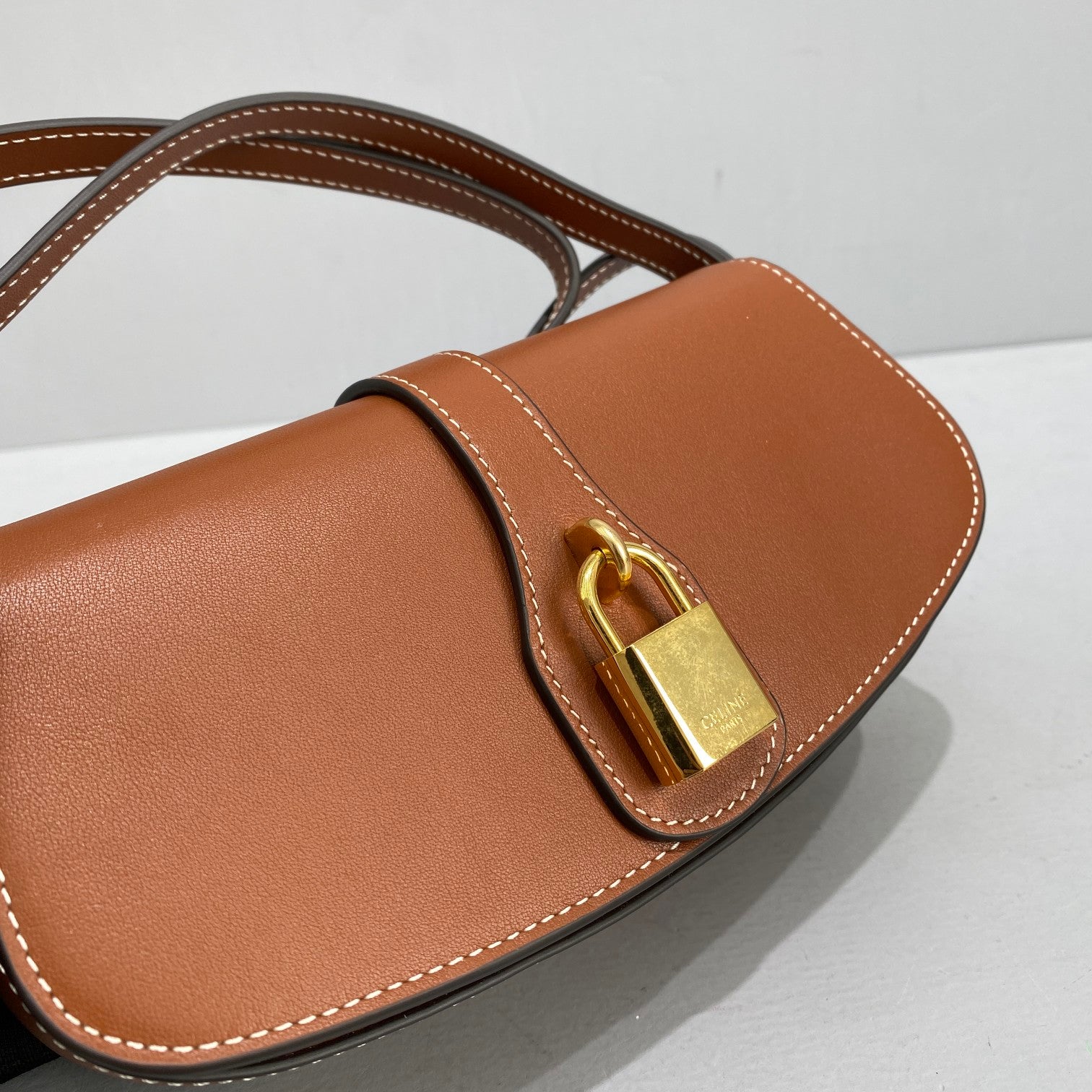 GLAMI Clutch On Strap Brown For Women 7in/18cm 10I593DQ1.04LU