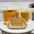 Louis Vuitton Alma BB Sunflower Yellow For Women, Women’s Handbags, Shoulder And Crossbody Bags 9.3in/23.5cm Louis Vuitton M59358