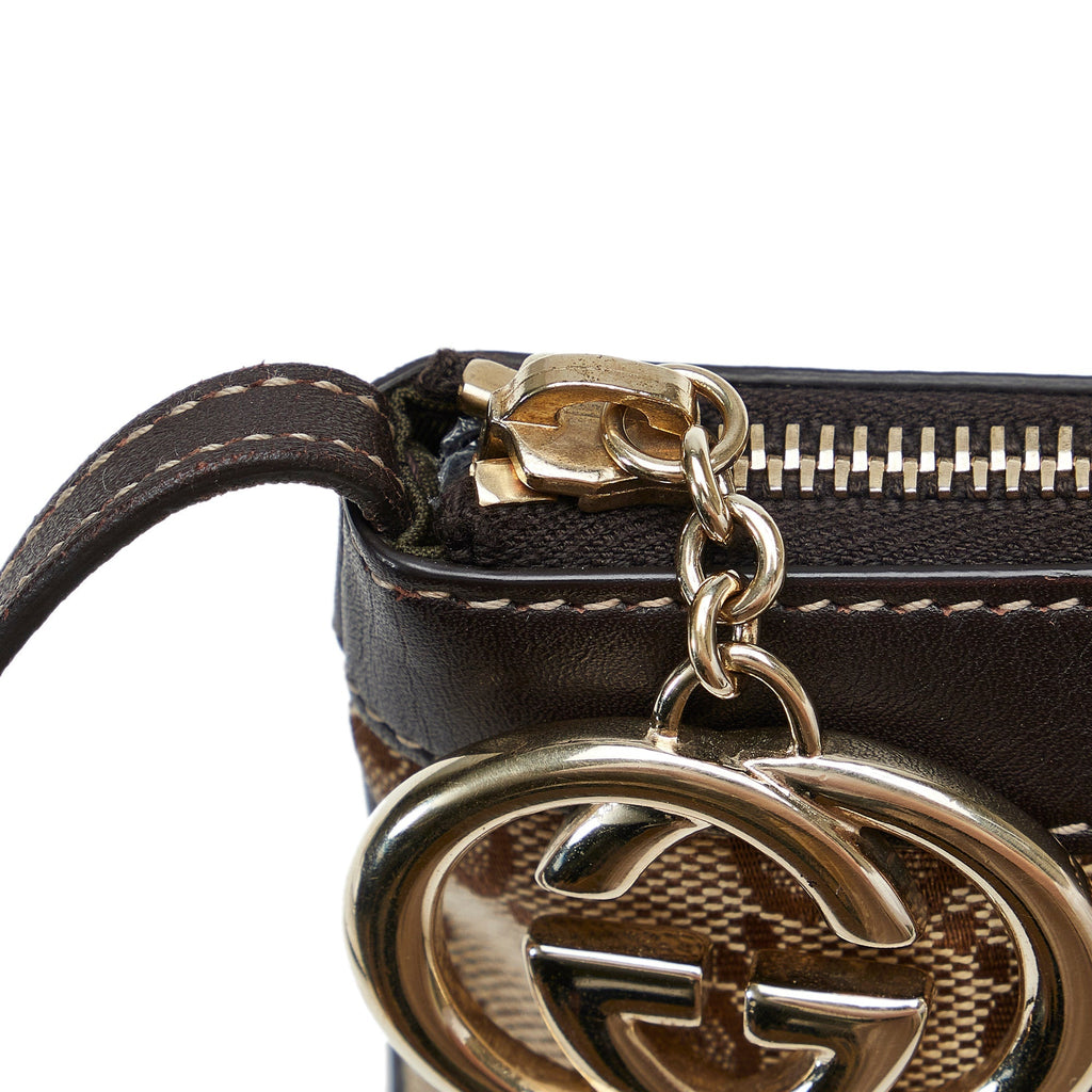 Gucci Crossbody Bag Mini Brown Gucci Canvas