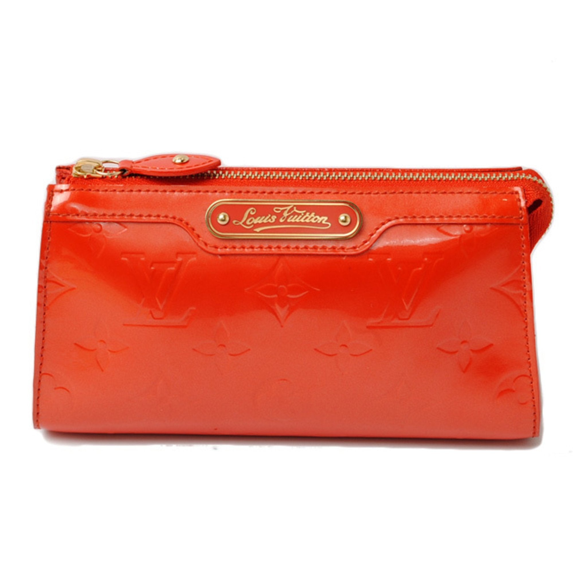Louis Vuitton Pochette  Leather Clutch Bag