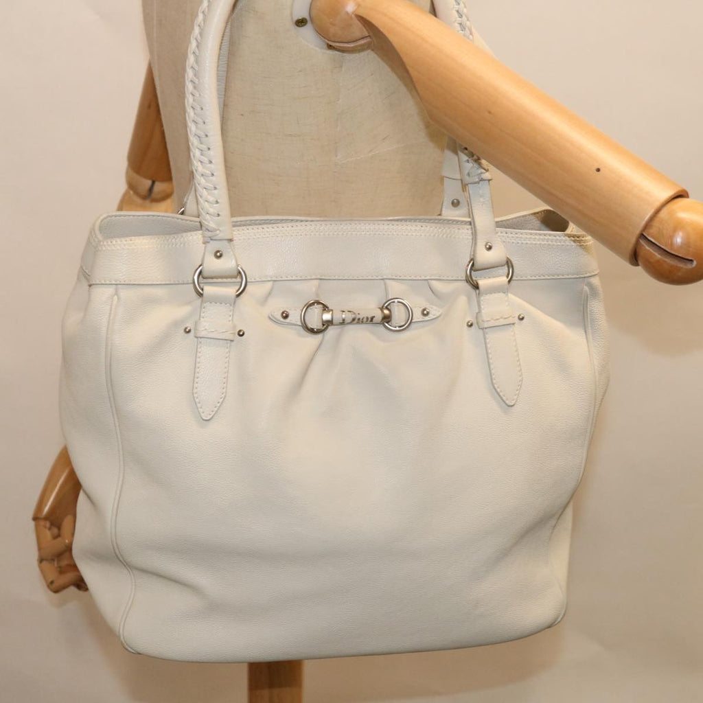 Dior  Leather Tote Bag
