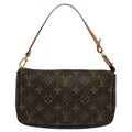 Louis Vuitton Pochette Accessoires  Canvas Clutch Bag