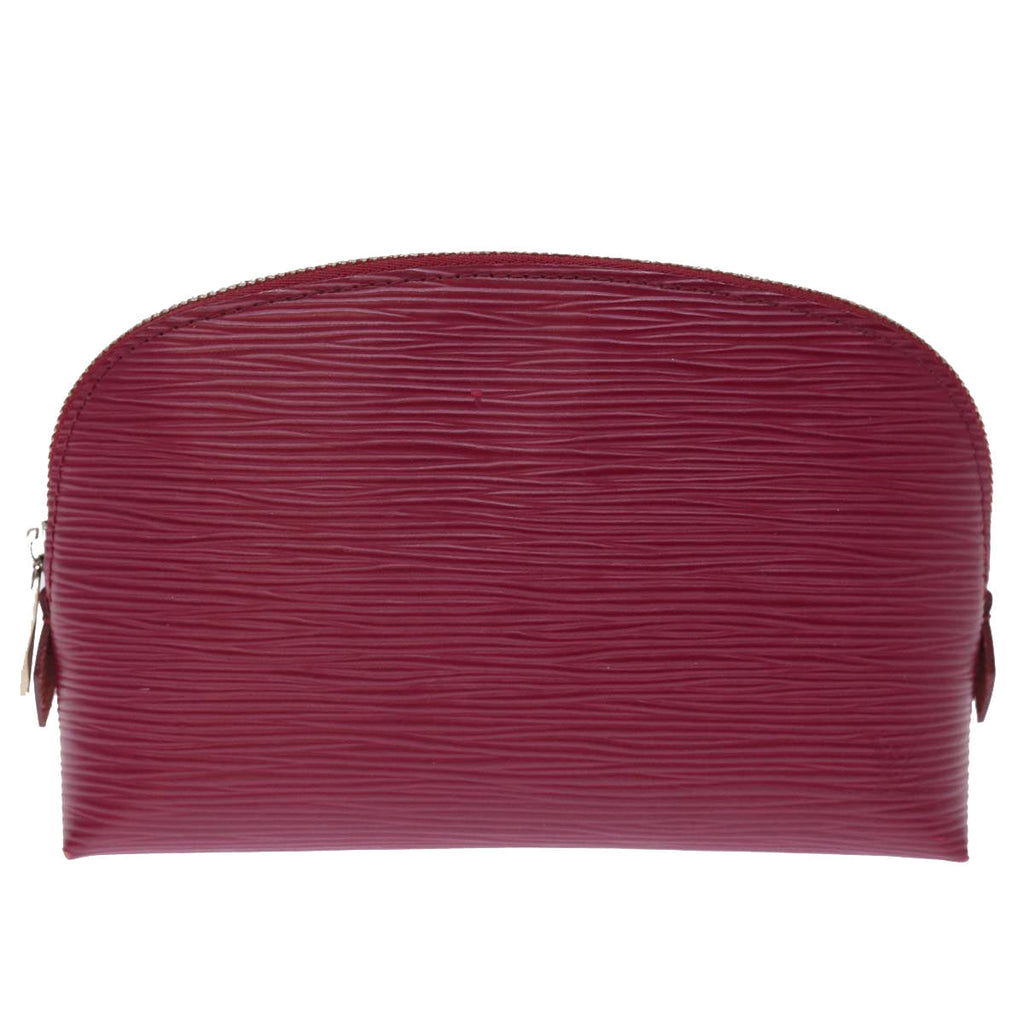 Louis Vuitton Cosmetic Pouch  Leather Clutch Bag