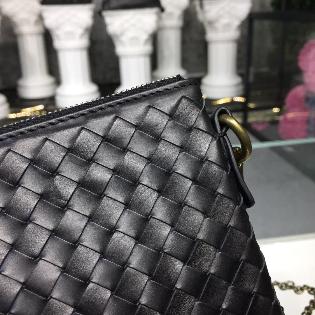 Chain Shoulder Bag Black, For Women, Women Bags 9.6in/24.5cm