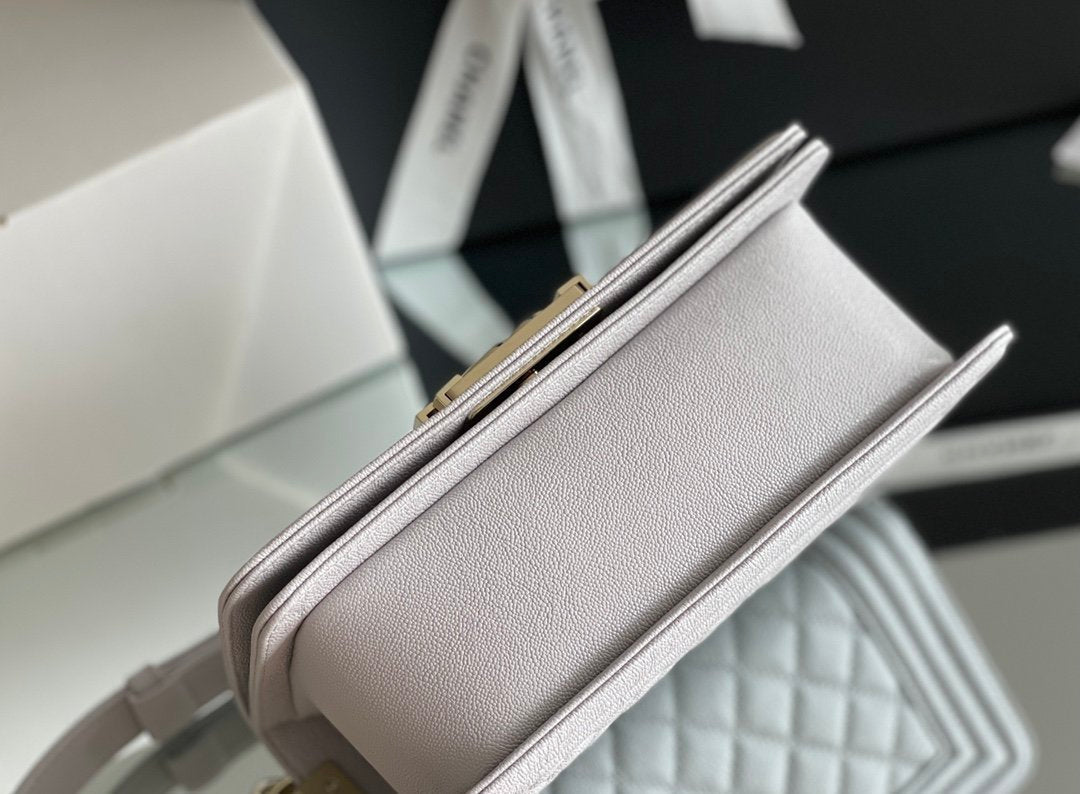 ChanelMini Classic GlamIapbag White For Women 15cm/5.9 in