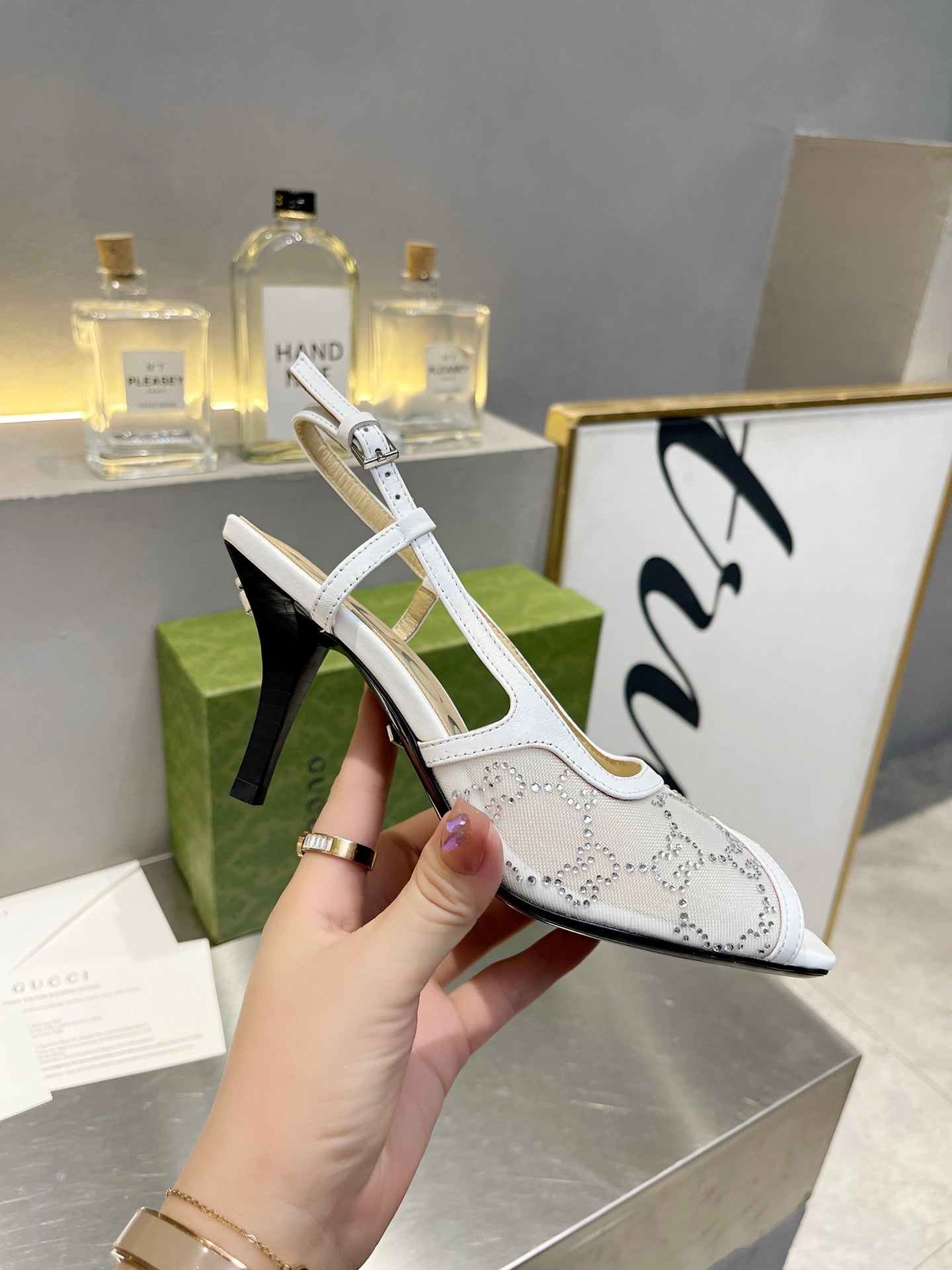 New 1:1 rep Gucci HIGH HEELS 024