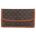 Louis Vuitton Pochette Dame  Canvas Clutch Bag