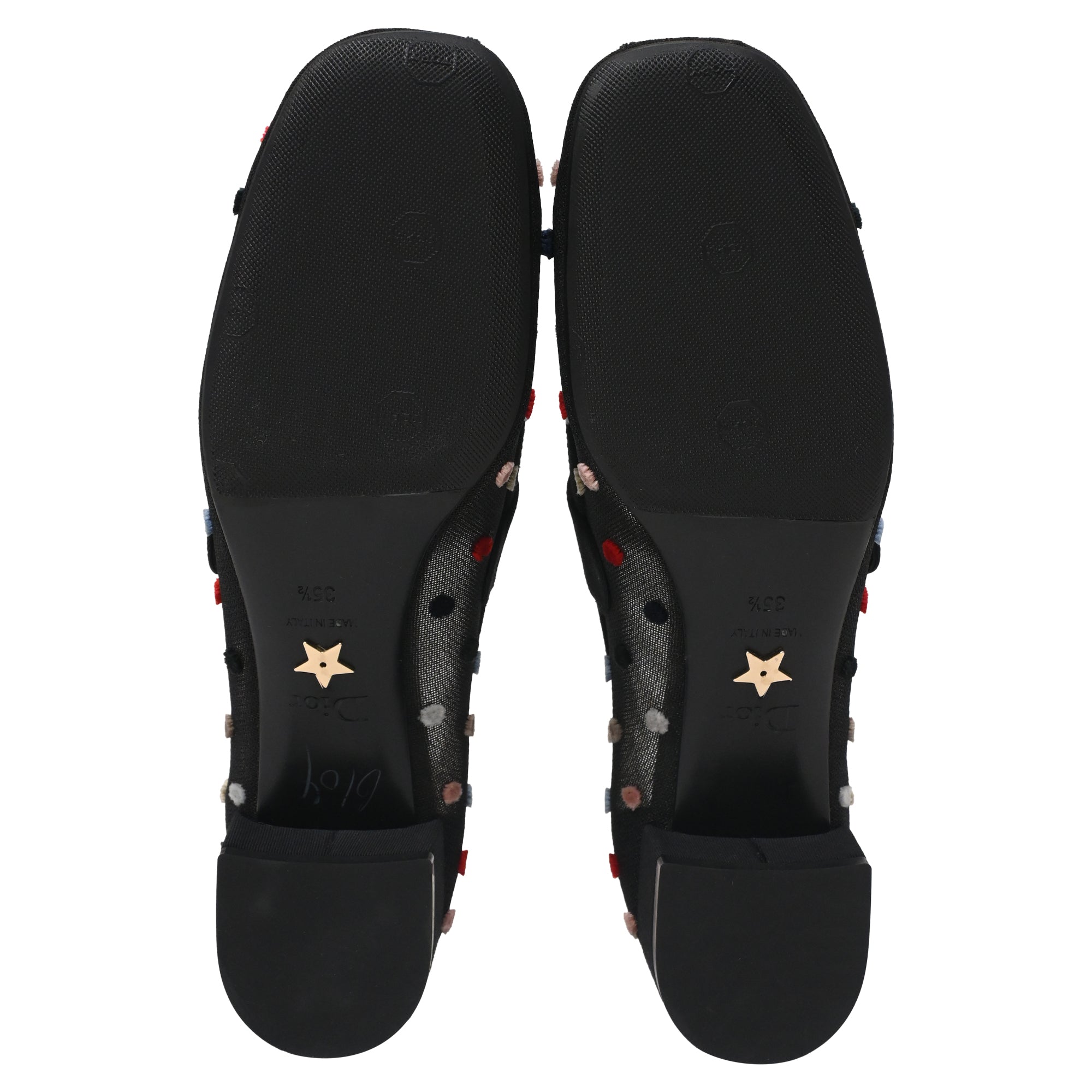 Dior Baby-D Mary Jane Pumps in Black Polyester