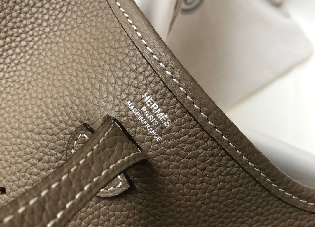 Evelyne 16 Amazone Bag Etoupe With SiLouis Vuittoner-Toned Hardware For Women, Shoulder And Crossbody Bags 6.3in/16cm H069426CKBF