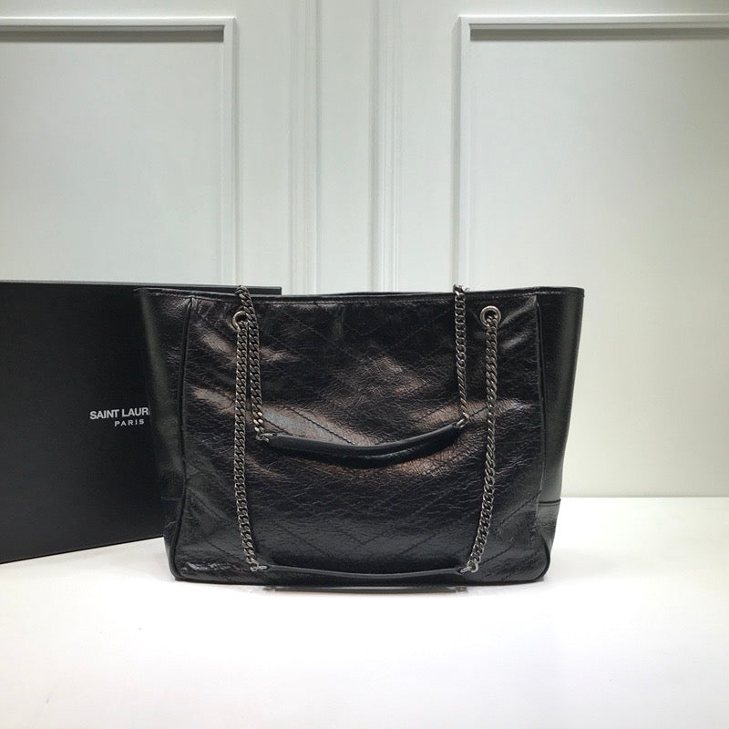 YSSL Niki Shopping Bag Black For Women 13.8in/35cm YSLÂ 