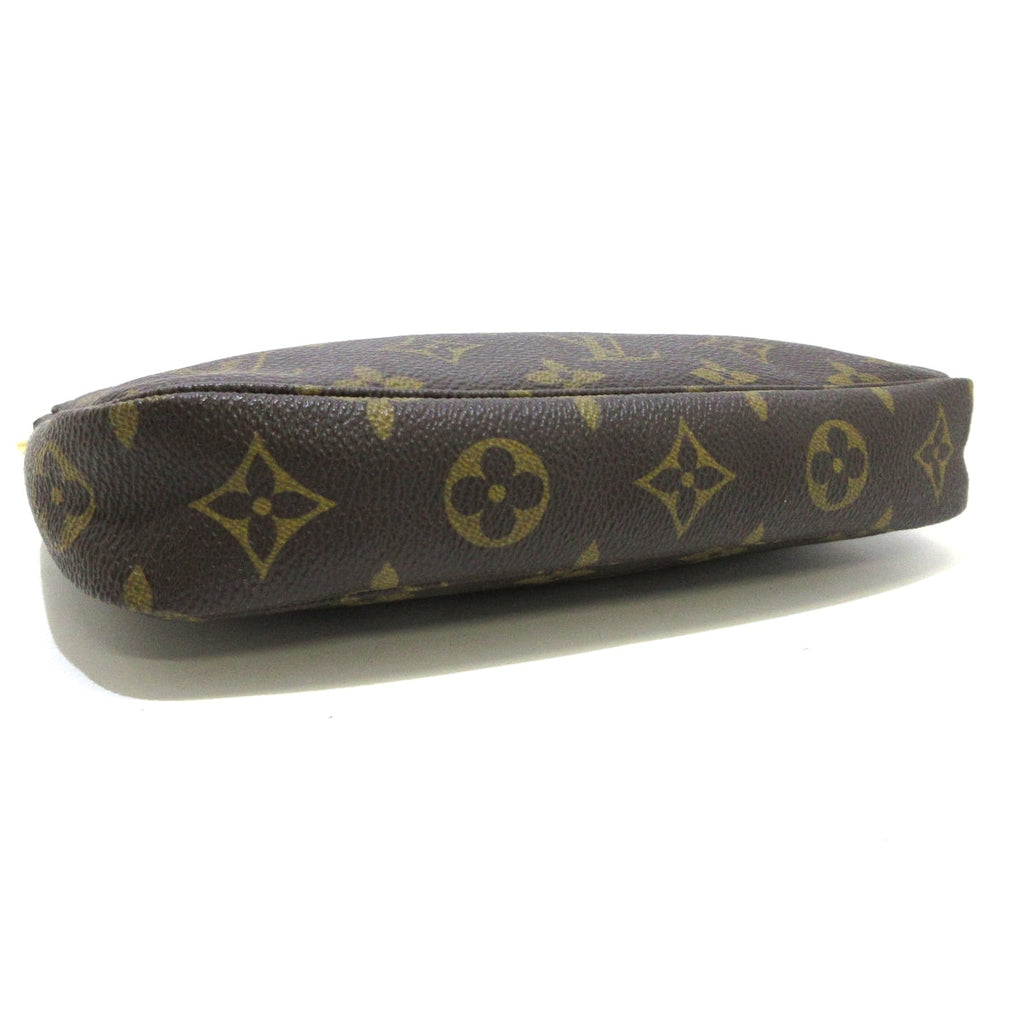 Louis Vuitton Pochette Accessoire  Canvas Clutch Bag