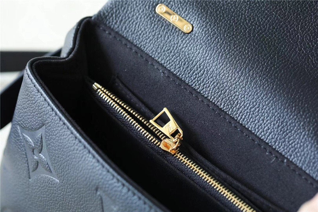 Louis Vuitton Madeleine Monogram Empreinte Black For Women,  Shoulder and Crossbody Bags 9.4in/24cm Louis Vuitton