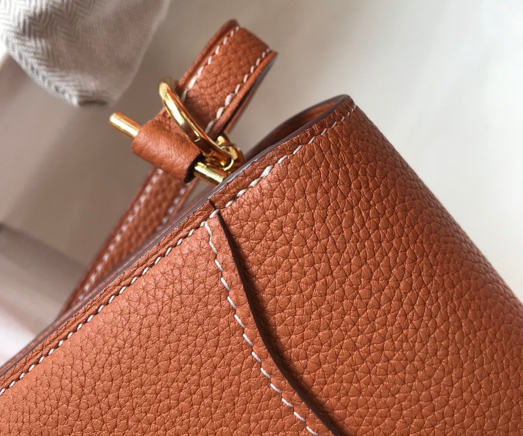 Mini Evercolor Sac Roulis 19 Brown For Women, Handbags, Shoulder Bags 7.5in/19cm