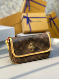 Louis Vuitton Tikal PM Monogram Canvas For Women,  Shoulder Bags 23cm Louis Vuitton M40078