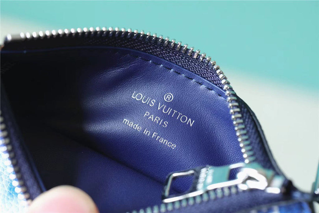 Louis Vuitton Gaston Wearable Wallet Monogram Blue For Men, Bags, Shoulder And Crossbody Bags 8.7in/22cm Louis Vuitton M81431