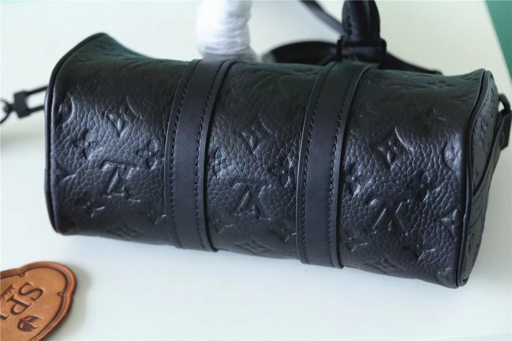 Louis Vuitton Nano Speedy Monogram Empreinte Black For Women, Women’s Bags, Shoulder And Crossbody Bags 6.3in/16cm Louis Vuitton 