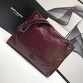YSSL Niki Medium Shopping Bag Burgundy For Women 12in/32cm YSLÂ 