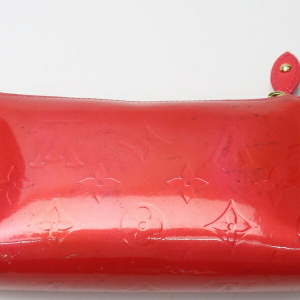 Louis Vuitton Cosmetic Pouch   Leather Clutch Bag