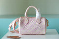 Louis Vuitton Nano Speedy Monogram Empreinte Pink For Women,  Shoulder And Crossbody Bags 16cm/6.3in Louis Vuitton M81508