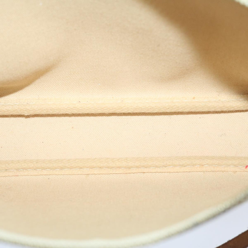 Louis Vuitton Pochette  Canvas Clutch Bag