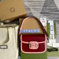 Horsebit 1955 Shoulder Bag Red For Women, Women’s Bags 9.8in/25cm GlamiÃ‚Â 