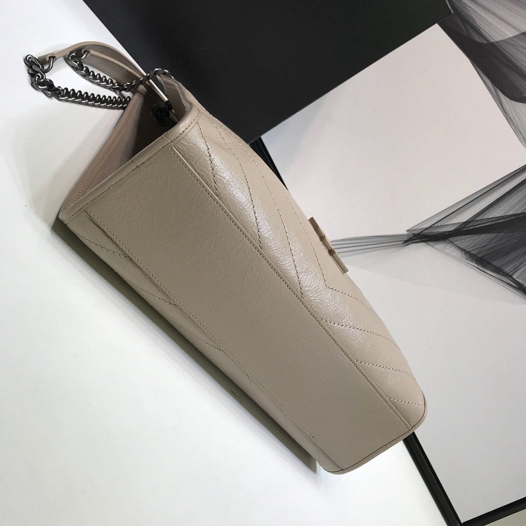 YSSL Niki Medium Shopping Bag Beige For Women 12in/32cm YSLÂ 