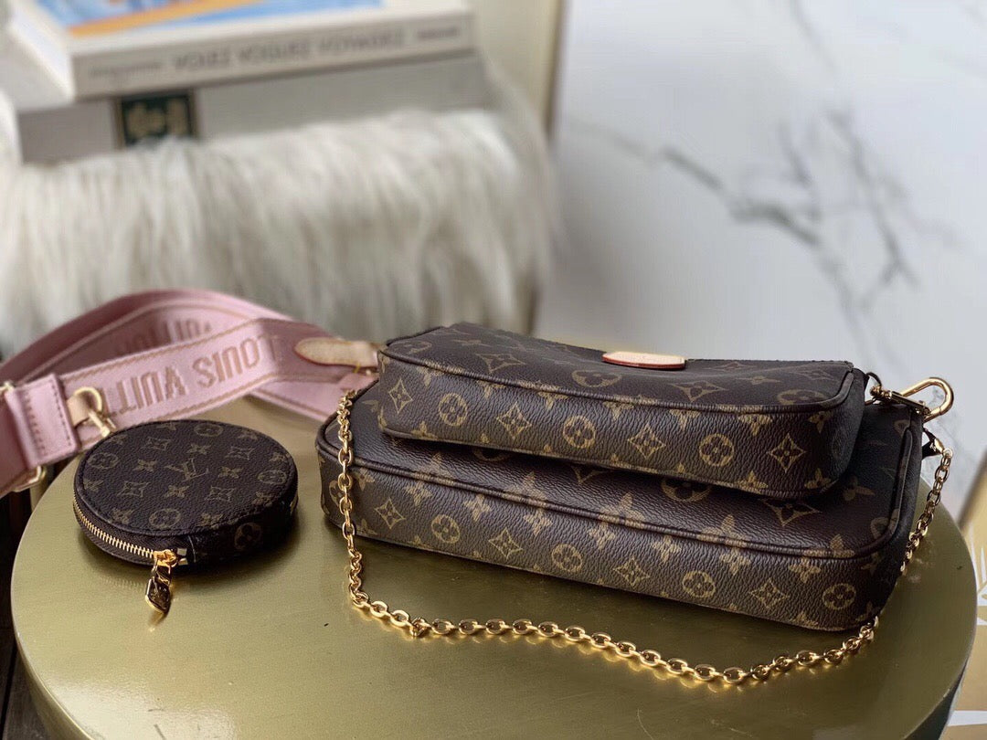 Louis Vuitton Multi Pochette Accessoires Monogram Canvas For Women,  Shoulder And Crossbody Bags 24cm Louis Vuitton M44840