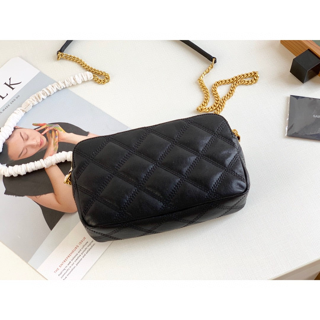Saint Laurent Becky Crossbody Bag Black For Women 7in/18cm YSL P00533588