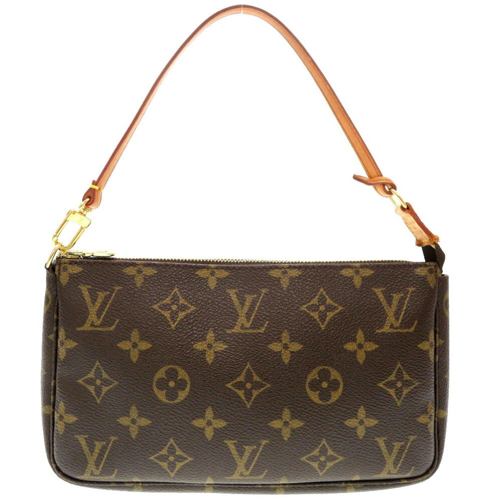 Louis Vuitton Pochette Accessoires  Canvas Clutch Bag