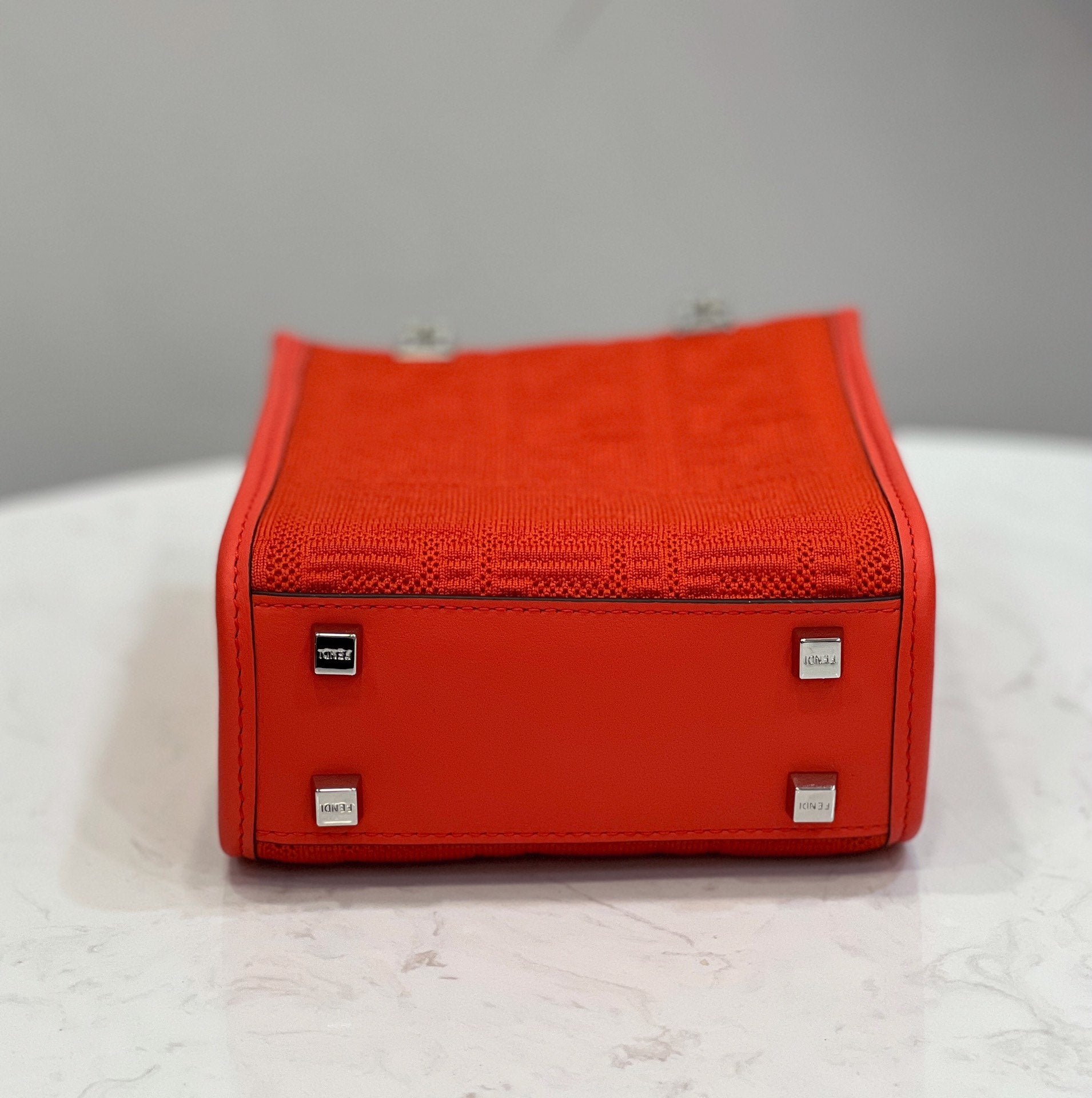 Mini Sunshine Shopper Red For Women, Women’s Handbags, Shoulder And CrossBody Bags 7.1in/18cm FF 8BS051