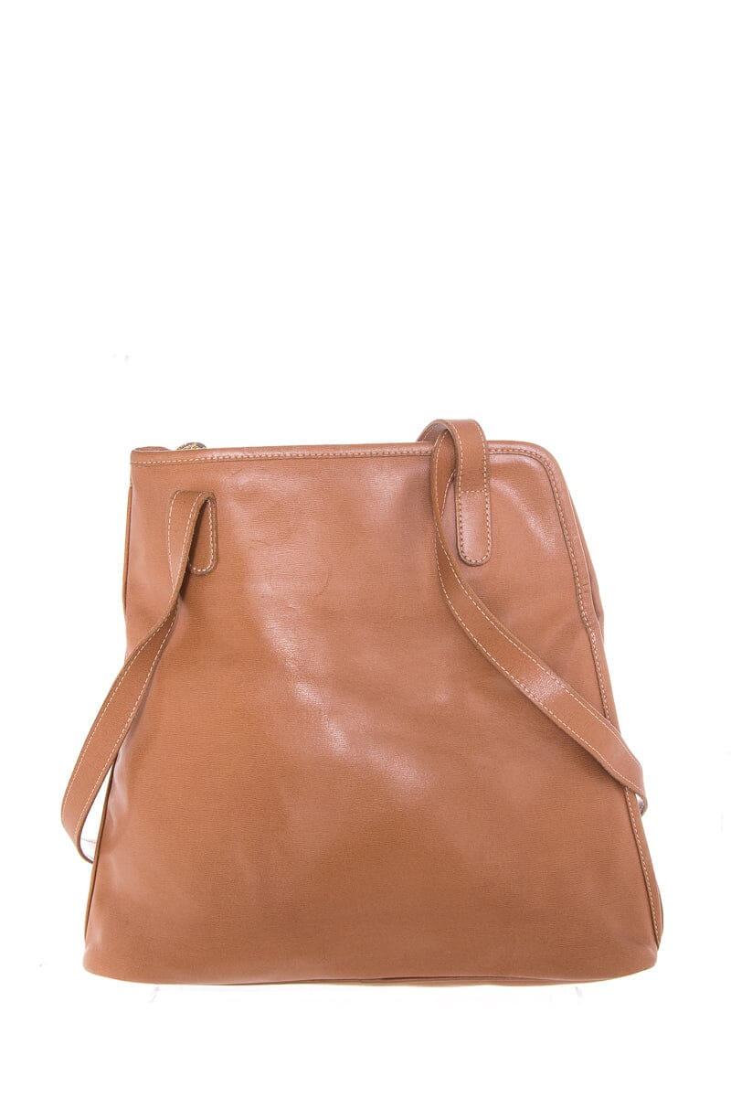 Longchamp Vintage Caramel Shoulder Bag