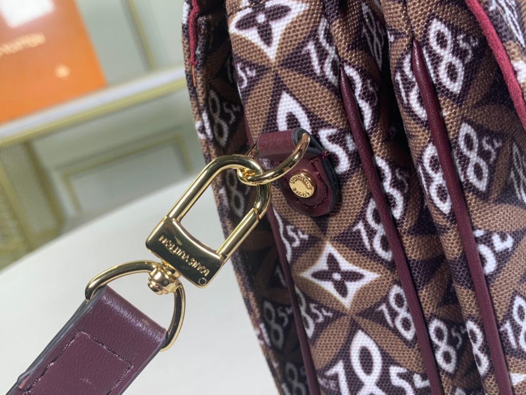 Louis Vuitton Pochette Metis MM Jacquard Since 1854 Brown For Women,  Shoulder And Crossbody Bags 9.8in/25cm Louis Vuitton